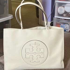 Tory Burch Ivory Tote Bag